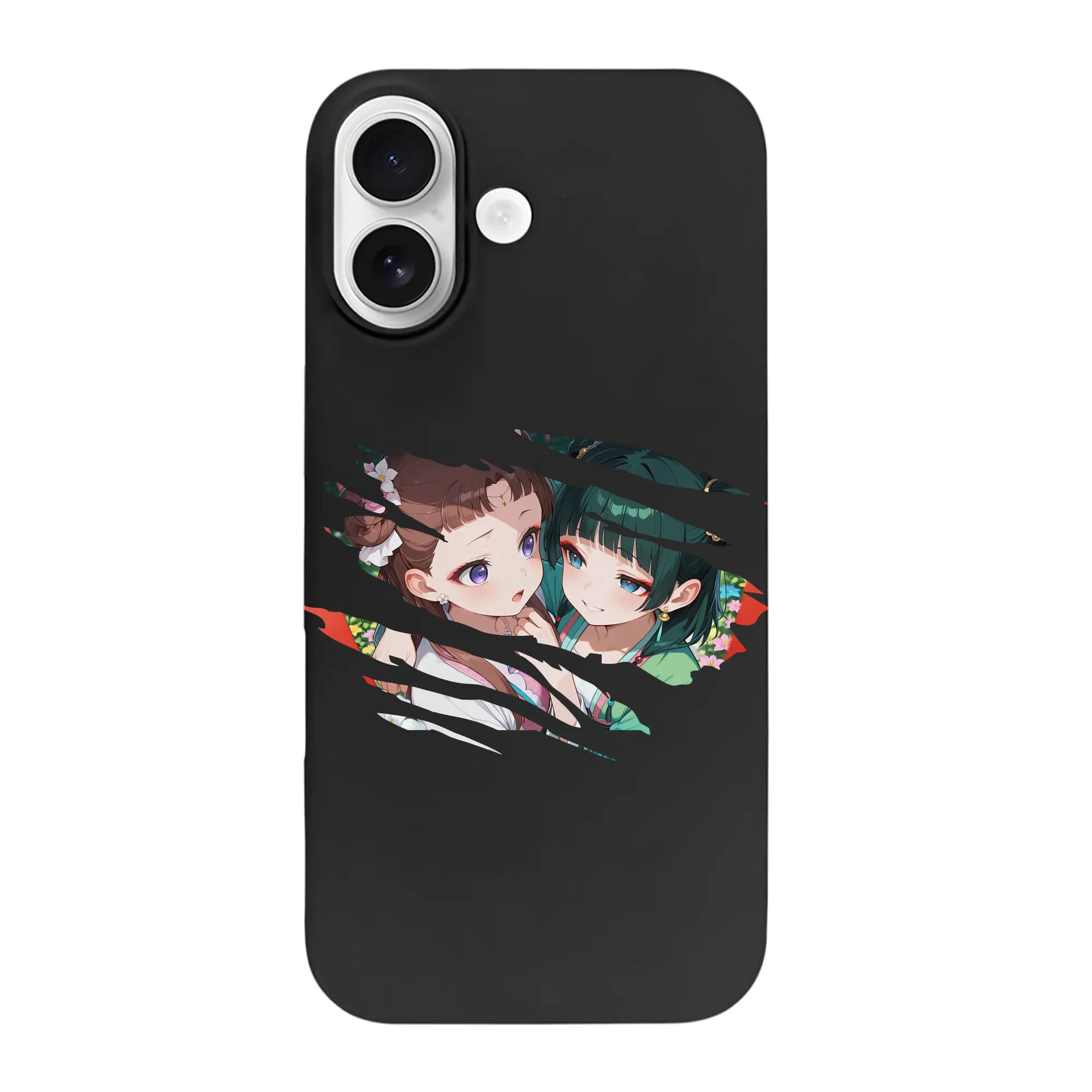 薬屋のひとりごと グッズ,猫猫 - iPhone 17 シリーズ シリコンケース 薄型 耐衝撃 指紋防止 ソフトタッチカバー 精密フィット 傷防止 保護ケース iPhone 17/17 Air/17 Pro/17 Pro Max 対応